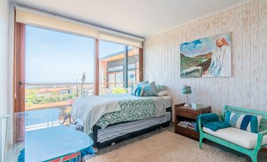 Casa Con Vista Al Mar En Mantagua 3d Y Gran Jardín