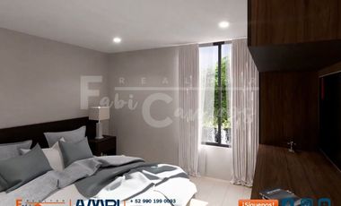 Casa en venta de 2 recámaras en zona Conkal