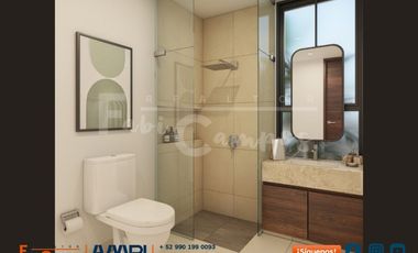 Casa en venta de 2 recámaras en zona Conkal