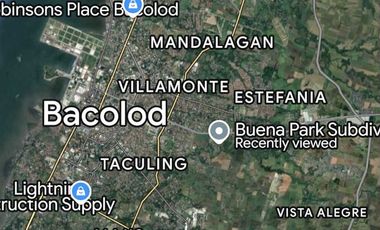 Lot for sale in Buena Park Subdivision, Villamonte, Bacolod-1, Bacolod