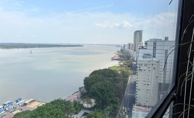 ALQUILER DE DEPARTAMENTO AMOBLADO EN EDIFICIO EL FORTIN , AV. MALECON