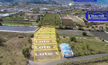 Venta de lotes de terreno en Huachi Grande
