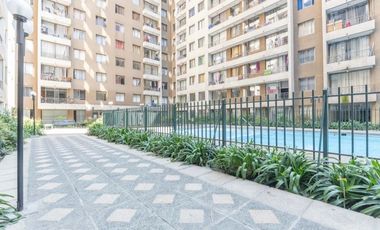 Acogedor Departamento Un Dormitorio En Santa Elena 1760 Stgo