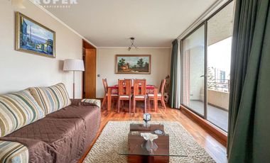 ARRIENDO AÑO CORRIDO – DEPTO AMOBLADO EN SECTOR PONIENTE