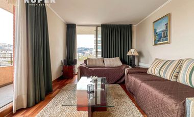 ARRIENDO AÑO CORRIDO – DEPTO AMOBLADO EN SECTOR PONIENTE