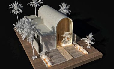 Modernes Einfamilienhaus mit mediterranem Design, Smart Home und Pool – nur 300 m vom Strand entfernt