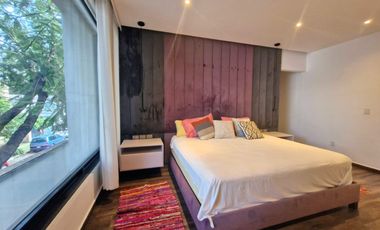 PRECIOSA CASA SEMIAMUEBLADA EN RENTA EN LA ROMA SUR