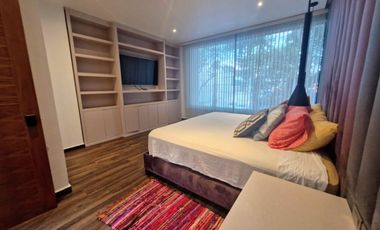 PRECIOSA CASA SEMIAMUEBLADA EN RENTA EN LA ROMA SUR