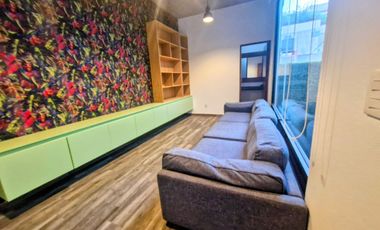 PRECIOSA CASA SEMIAMUEBLADA EN RENTA EN LA ROMA SUR