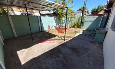 Casa de Un Piso Solida, 2 Dormitorios, 1 Baño, Villa Casas de lo Ovalle, Comuna de Quilicura.