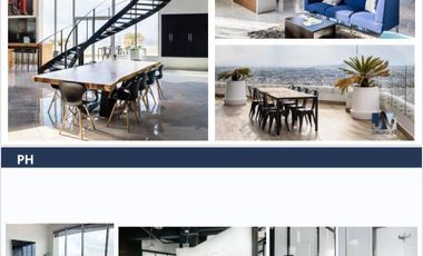 PENTHOUSE AMUEBLADO EN RENTA TORRE JV AVENIDA JUAREZ 185 M2