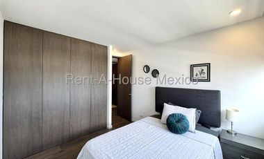 RENTA. Santa Fe Juriquilla - Departamento amueblado, 3 recámaras, amenidades