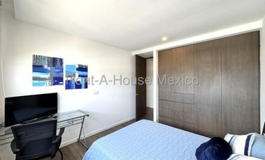 RENTA. Santa Fe Juriquilla - Departamento amueblado, 3 recámaras, amenidades