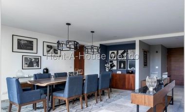 RENTA. Santa Fe Juriquilla - Departamento amueblado en planta baja, 3 recámaras