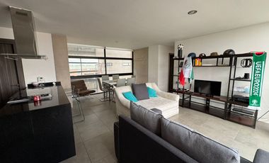 SE RENTA DEPARTAMENTO AMUEBLADO 2 RECAMARAS TORRE HUZ ZAVALETA Y SAN JOSE DEL PUENTE