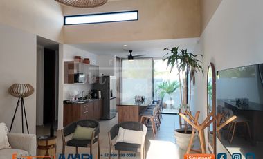 Casa en venta de 3 recámaras  amueblada muy cerca de playa de Chelem Yucatán