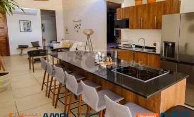 Casa en venta de 3 recámaras  amueblada muy cerca de playa de Chelem Yucatán