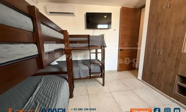 Casa en venta de 3 recámaras  amueblada muy cerca de playa de Chelem Yucatán