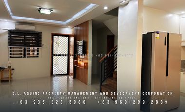 FOR RENT – Spacious 4-Bedroom Semi-Furnished 2-Storey House in a Secured Subdivision between Angeles City and San Fernando, Pampanga