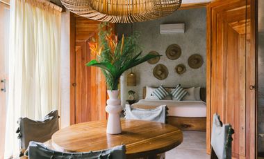 Two private luxury villas in El Nido for sale with pools, profitable business, walking distance to Nacpan Beach