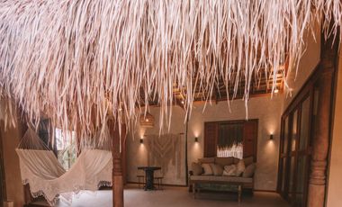 Two private luxury villas in El Nido for sale with pools, profitable business, walking distance to Nacpan Beach