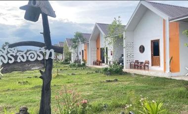 Resort for sale for investment in Nong Bua Daeng District, Chaiyaphum Province. Land area: 8-1-3.6 rai