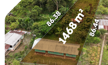 Propiedad en Logroño Morona Santiago, Terrenos en la Amazonía, Terrenos cerca de Sucúa