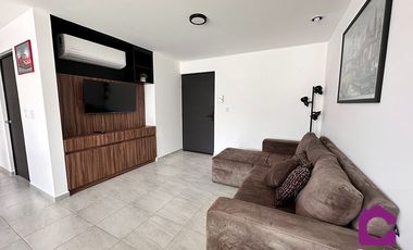 Se renta departamento amueblado a 5 min de Juriquilla (Privalia) vig. 24/7 2 estacionamientos!!