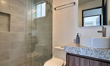 Se renta departamento amueblado a 5 min de Juriquilla (Privalia) vig. 24/7 2 estacionamientos!!