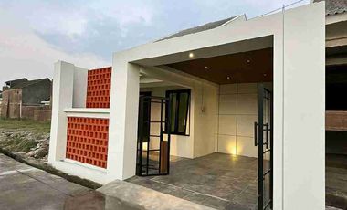 Rumah murah gress baru modern ready siap pake
