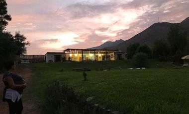 LUNAHUANA, CATAPALLA  VENTA DE HERMOSA CASA DE CAMPO CON PISCINA Y FRUTALES 2,726 M2