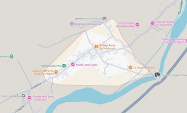 LUNAHUANA, CATAPALLA  VENTA DE HERMOSA CASA DE CAMPO CON PISCINA Y FRUTALES 2,726 M2