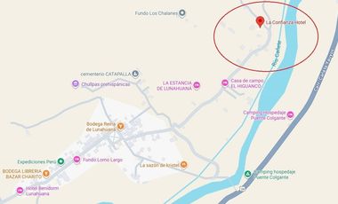 LUNAHUANA, CATAPALLA  VENTA DE HERMOSA CASA DE CAMPO CON PISCINA Y FRUTALES 2,726 M2