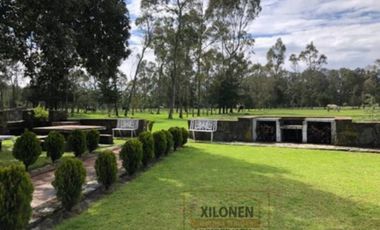 Rancho en venta 40 Hect. en Jilotepec Edo.Méx.privilegiado,Bella Ecología,casa colonial,caballerizas,3 presas de agua,delimitado, todos los servicios.