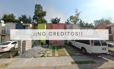 CASA EN CALLE BOSQUES DE ALCANFOR, EL BOSQUE, SANTIAGO TEYAHUALCO, ESTADO DE MÉXICO, ¡NO CRÉDITOS!
