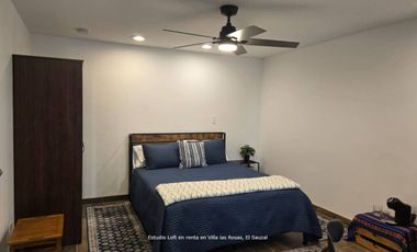 Estudio en renta | Servicios incluidos y zona tranquila | Villa las Rosas, El Sauzal, Ensenada