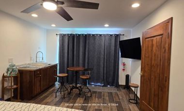 Estudio en renta | Servicios incluidos y zona tranquila | Villa las Rosas, El Sauzal, Ensenada