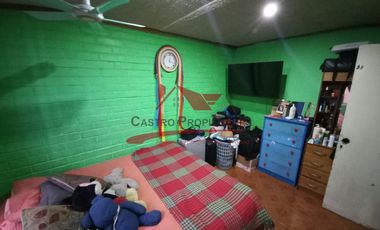 Casa de Un Piso Ampliada Completamente Solida, 3 Dormitorios 1 Baño, Comuna de Renca.