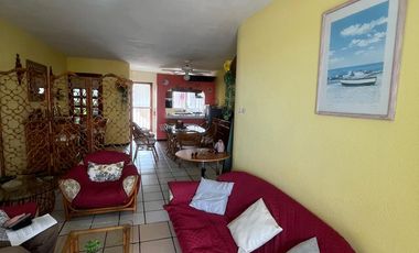 RENTO DEPARTAMENTO AMUEBLADO Y CLIMATIZADO EN BOCA DEL RIO CON VISTA AL MAR