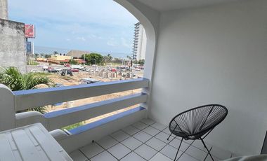 RENTO DEPARTAMENTO AMUEBLADO Y CLIMATIZADO EN BOCA DEL RIO CON VISTA AL MAR