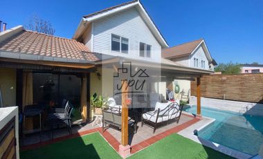 Casa En Condominio Santa Marta Piscina 3d+3b Liga La Reina