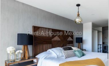Departamento amueblado en planta baja, 3 recámaras, RENTA - Santa Fe Juriquilla