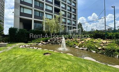 Departamento amueblado en planta baja, 3 recámaras, RENTA - Santa Fe Juriquilla
