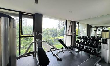 Departamento amueblado en planta baja, 3 recámaras, RENTA - Santa Fe Juriquilla