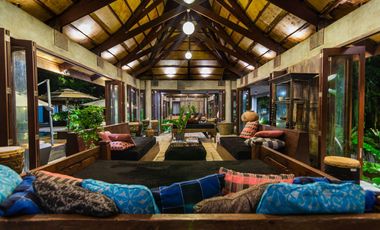 Exquisite Private Beachfront Estate with Infinity Pool – For Sale in Matuod Beach, Lian, Batangas