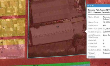 Dijual Gudang di jl. Pegangsaan dua km 3.5, pintu 2, Kelapa Gading, Jakarta Barat.