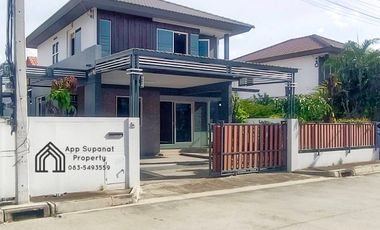 Two-storey detached house for sale, Soi Wat Suthi, Ban Krot Subdistrict, Bang Pa-in District, Phra Nakhon Si Ayutthaya Province