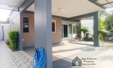 Two-storey detached house for sale, Soi Wat Suthi, Ban Krot Subdistrict, Bang Pa-in District, Phra Nakhon Si Ayutthaya Province