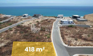 Terreno en Venta en Playa Alta, Urbanización Frente al Mar, Sur de Manta