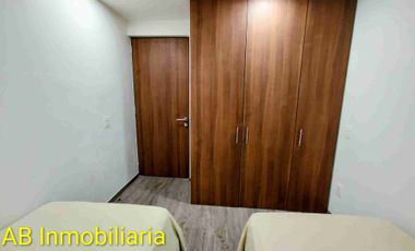 Departamento amueblado en renta, Cuajimalpa, Santa Fe, CdMx